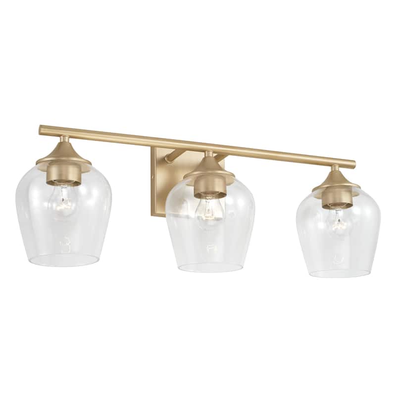 24-inch 3-light Bath/ Vanity Fixture - Soft Gold