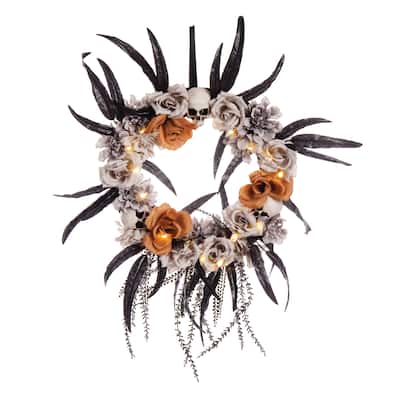 Lu Gothic Halloween Wreath