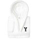 preview thumbnail 71 of 105, Sweet Kids 100% Polyester SUPER PLUSH Double Brushed Hooded Bathrobe with Black Bookman Monogram Y - Large