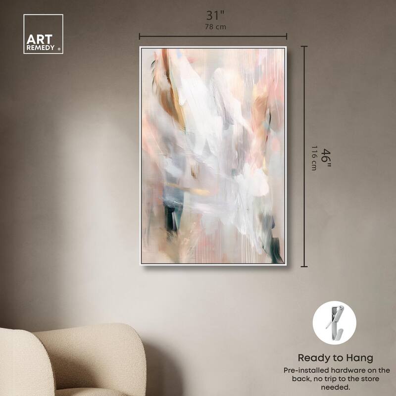 Drifting Colors I Canvas by Art Remedy