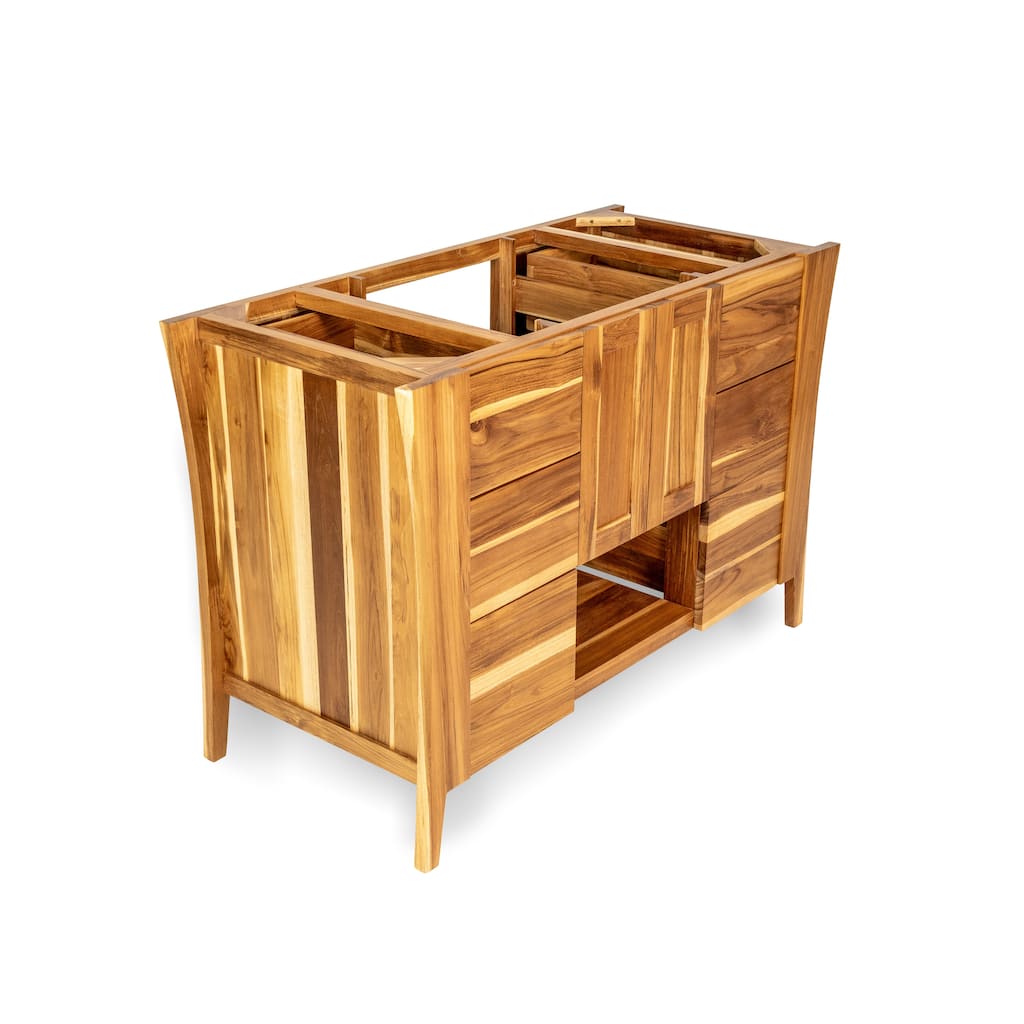 EcoDecors CT-BT-48-1 Curvature, Bathroom Vanity, Bathroom Vanities, Bathroom Vanity Cabinet, Vanity Bathroom, Bath Vanity