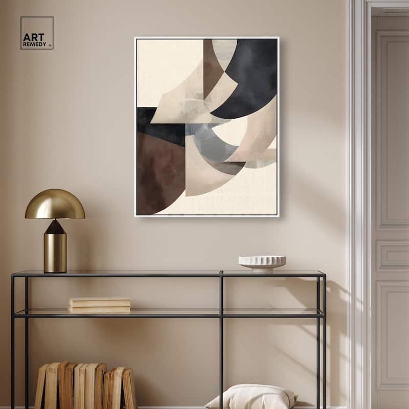Planar Curves Canvas by Art Remedy