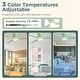 preview thumbnail 46 of 69, Sofucor 52Inch Low Profile Flush Mount Ceiling Fan with LED Light,3‑Blade Quiet Light Combo for Bedroom Kitchen Living Room