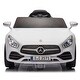 preview thumbnail 68 of 78, Kids 12V Mercedes-Benz CLS 350 Ride-On Car with Volume Control, LED Lights, and Personalization Stickers
