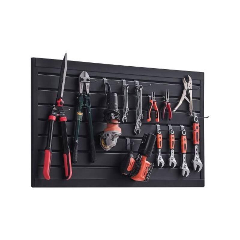 PVC Garage Slat Wall Panel with Modular Design and Suitable for Both Indoor and Outdoor Use