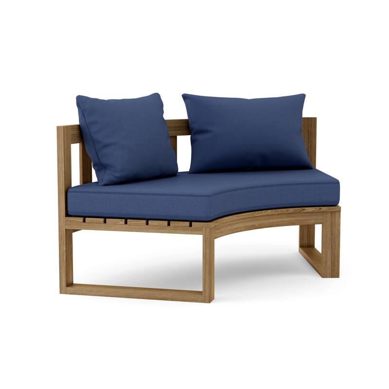 Circular Modular Deep Seating - Canvas Navy