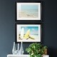 preview thumbnail 10 of 31, Padre Island Shore Birds Premium Framed Print - Ready to Hang