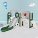 preview thumbnail 2 of 7, Toddler Slide and Swing Set 8 in 1, Kids Playground Climber Slide Playset with Basketball Hoop Freestanding Combination