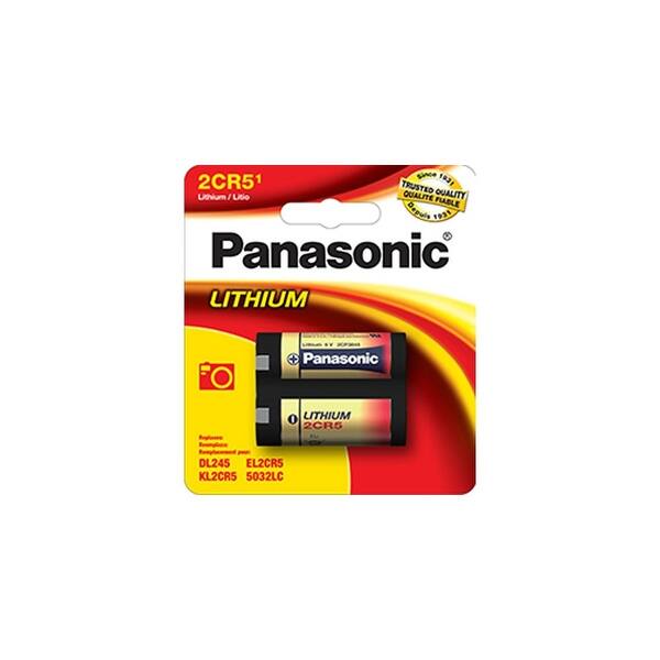 Shop Panasonic 2cr5 1400mah 6v Lithium Battery 2cr 5mpa 1b Overstock 18458803