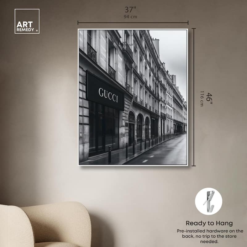 Paris Love Canvas by Art Remedy