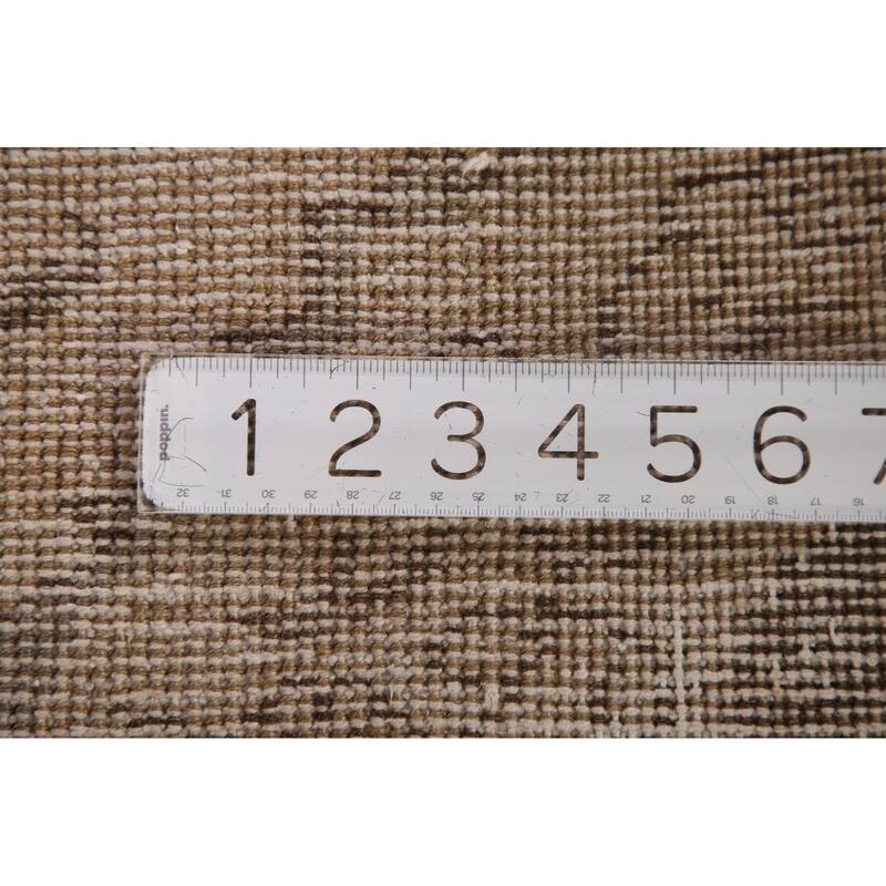 Hand Knotted Oriental 100% Wool Carpet Traditional Medallion Oranges & Rust Tabriz Area Rug - 4' 9'' X 3' 1''