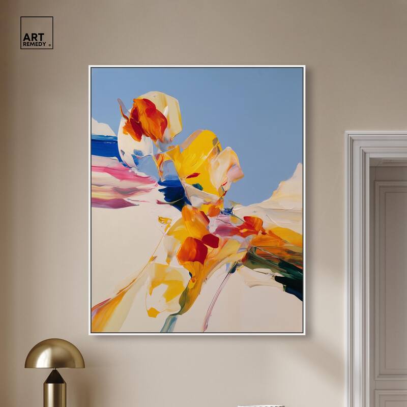 Flippant Bloom II Canvas by Art Remedy