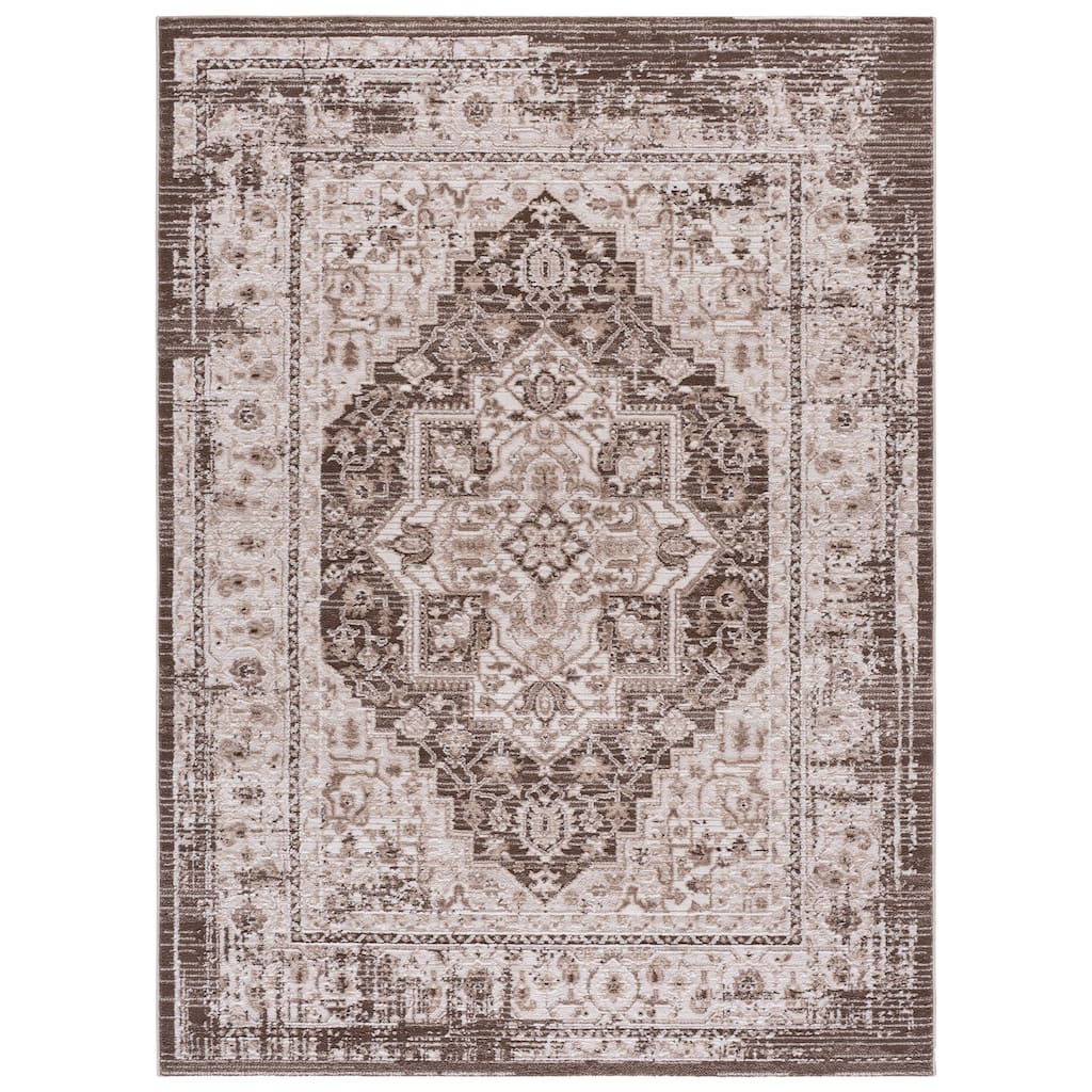 SAFAVIEH Chamber Maris Medallion Distressed Rug