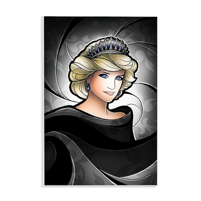 Stupell Royal Peoples' Princess Wall Plaque Art Design By Mandie Manzano - 10 x 15