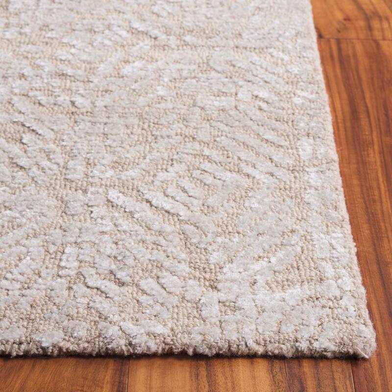 SAFAVIEH Handmade Glamour Isey Modern Wool & Viscose Rug