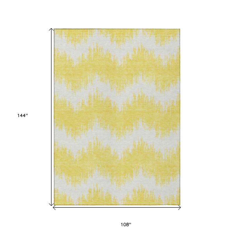 HomeRoots Chevron Transitional Rectangle Outdoor Rug