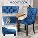 preview thumbnail 40 of 69, Solid Wood Velvet Upholstered Dining Chair Set of 6