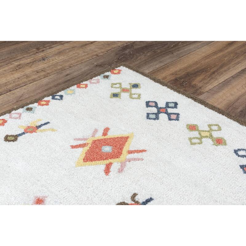 Alora Decor Catawba Southwest Geometric Diamond Rug