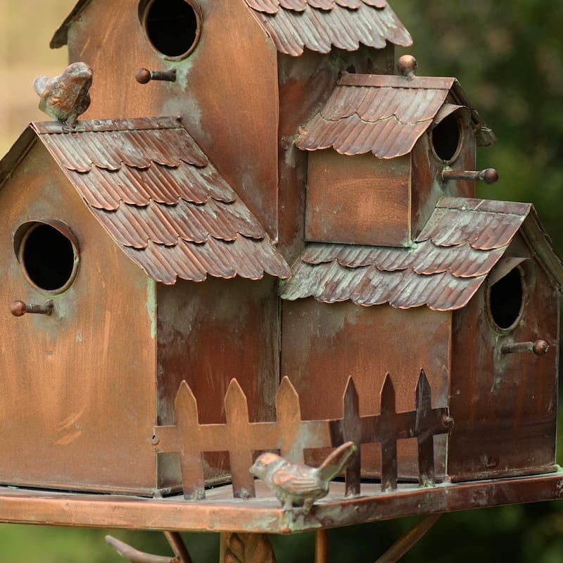 Country Style Iron Birdhouse "Doylestown"