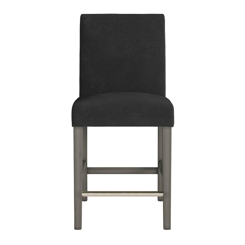 Laura Upholstered 25" Counter Height Bar Stool