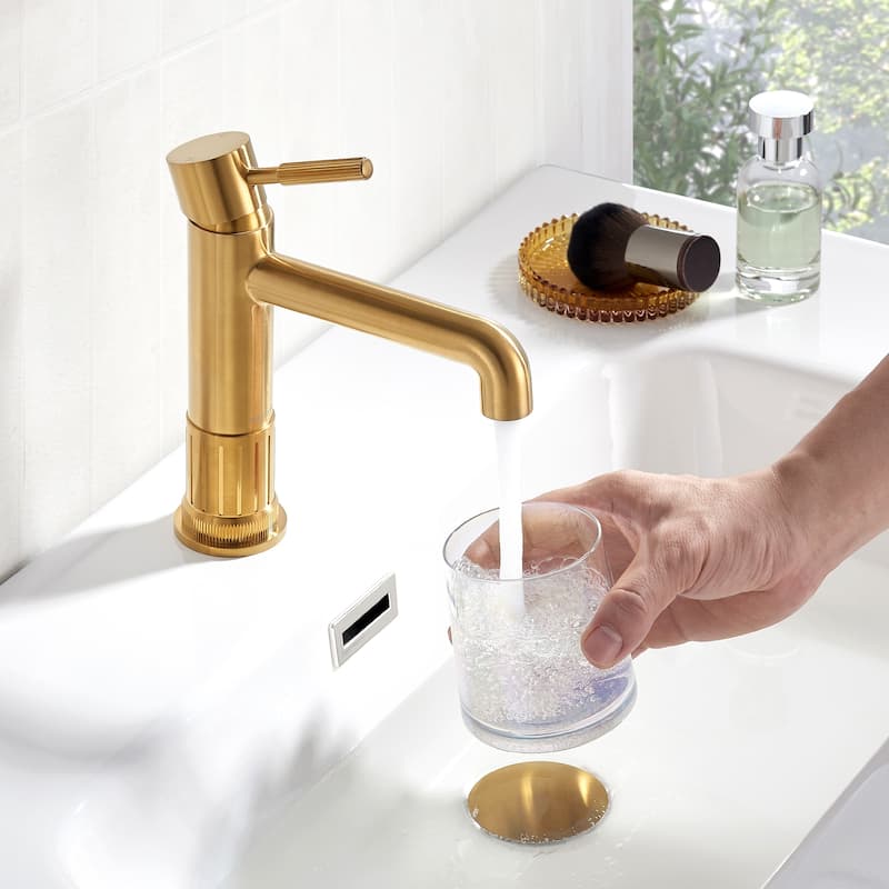 Mexico Single High-Handle Lever Vessel Bathroom Faucet