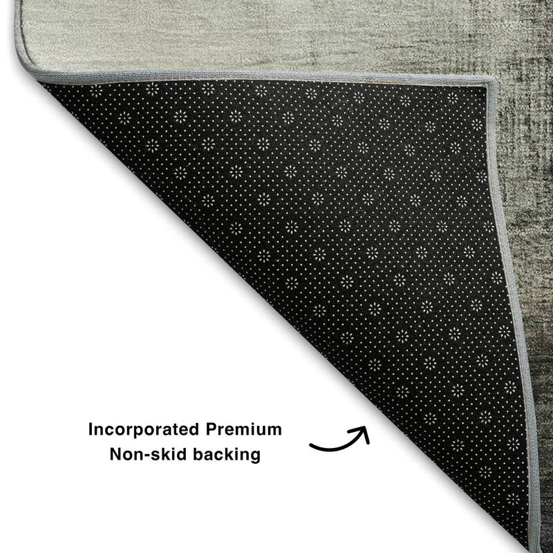 Premium Washable Super Soft Abstract Contemporary Mayfield Rug