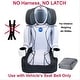preview thumbnail 1 of 4, KidsEmbrace NASA Astronaut High Back Booster Car Seat (No Harness - No Latch) for Child weight 40-100lbs -Grey Blanket Included