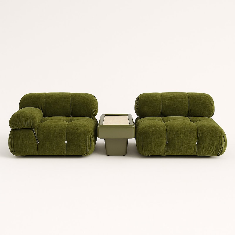 Gattis Home High Glossy Marble End Table