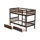 preview thumbnail 22 of 31, Twin Bunk Bed with 2 Storage Drawers, Convertible to 2 Beds