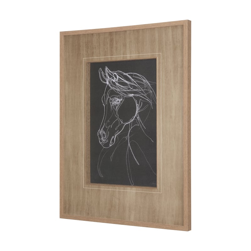 Arabian Dark II Framed Art Print