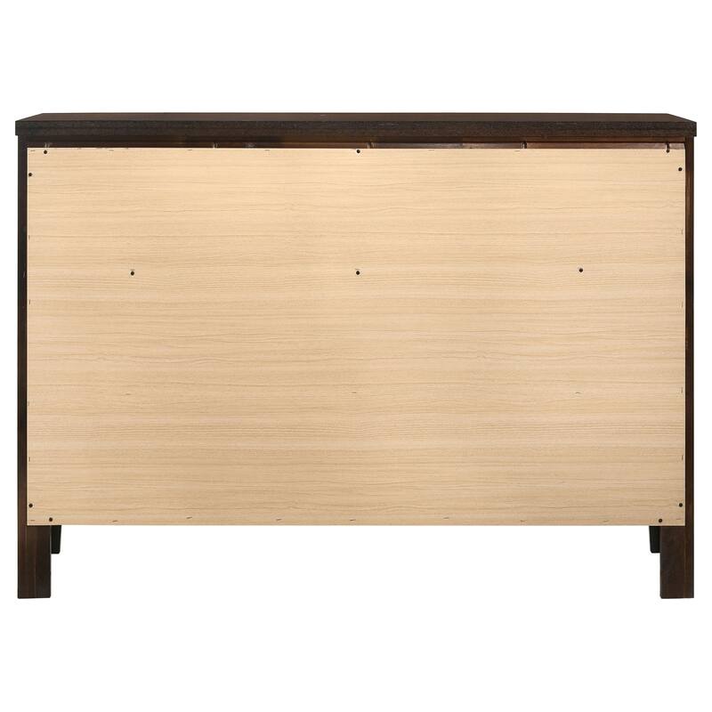 Wedgewood Cappuccino 6-drawers Dresser
