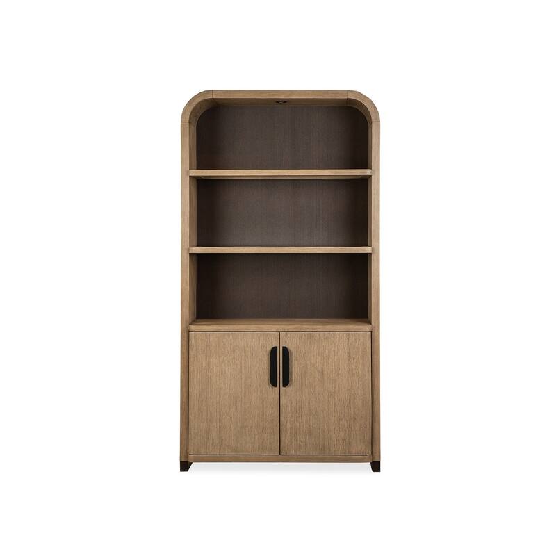 Magnussen Home Tristan Swiss Coffee Dining Cabinet - 42''W x 18''D x 80''H