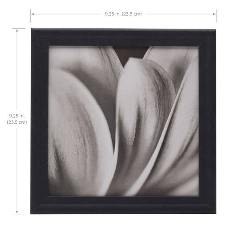 Melannco Set of 9 Black Frames , Holds 8x8 Inch Photos