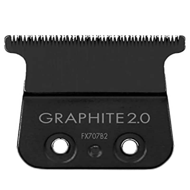 BaByliss Pro Deep Tooth Graphite Replacement Blade BB-FX707B2 + Fade Brush BPFADEB + 9" Clipper Comb