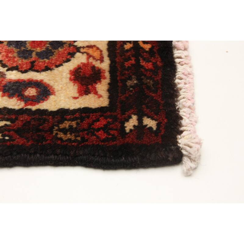 ECARPETGALLERY Hand-knotted Andelz Navy Wool Rug - 3'10 x 10'4