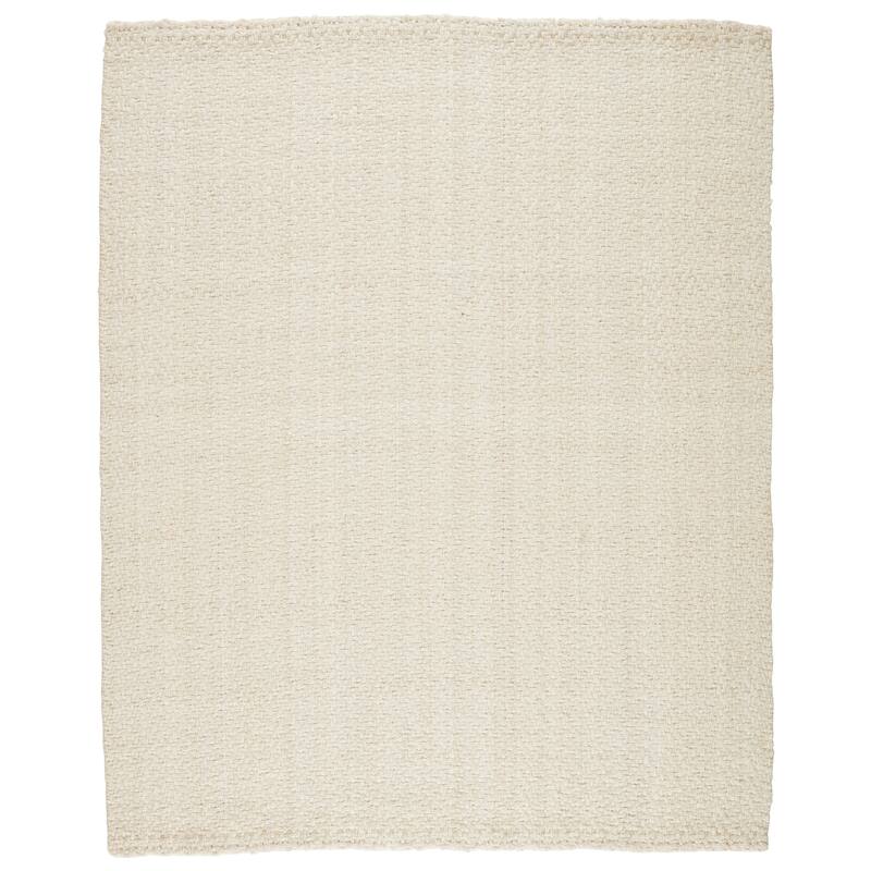 Tate Natural Area Rug - 5' x 8' - White - Runner/Rectangle