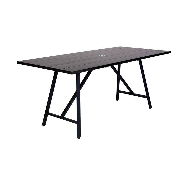 Koala and Calica Rope and Eucalyptus Wood 5 Piece Outdoor Dining Set