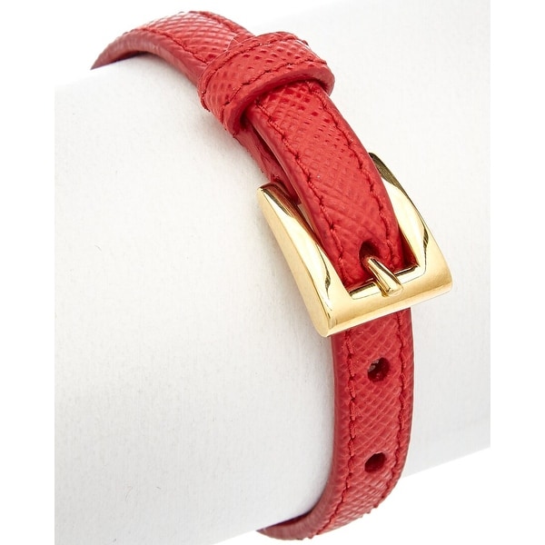 センスのいい お歳暮 Bracelet Leather Saffiano Prada 2025 www.alhudapk.com | アクセサリー