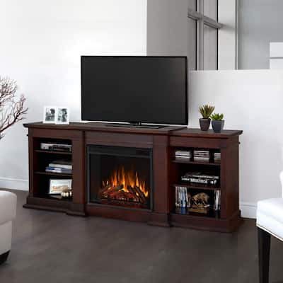 Fresno 72" Media Electric Fireplace by Real Flame