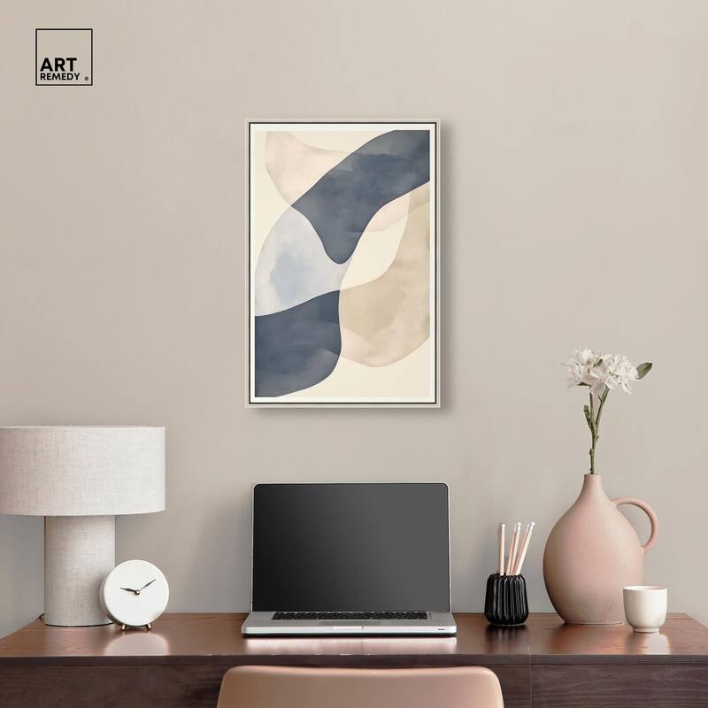 Ovals Canvas by Art Remedy