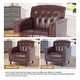 preview thumbnail 37 of 72, Tufted Accent Chair Vegan Leather Armchair for Living Room