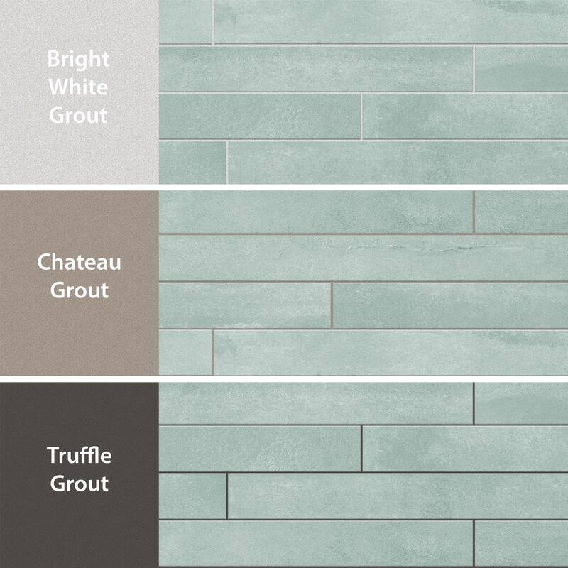 Merola Tile Tucson Seawater 1-7/8" x 17-3/4" Porcelain Floor and Wall Tile