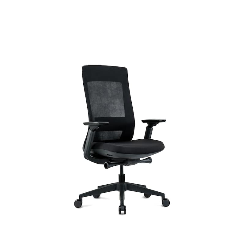 Eurotech Seating Elevate Executive Task Chair - Black/Black