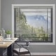 preview thumbnail 2 of 3, Chicology Light Filtering Cordless Vinyl Mini Window Blinds - 1" Slats - Gray 36" Height Sizes