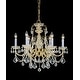 preview thumbnail 3 of 1, Crystorama Lighting Group Imperial 6 Light 26" Wide Chandelier with