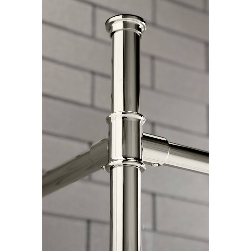 Kingston Brass Fauceture Stainless Steel Console Sink Legs
