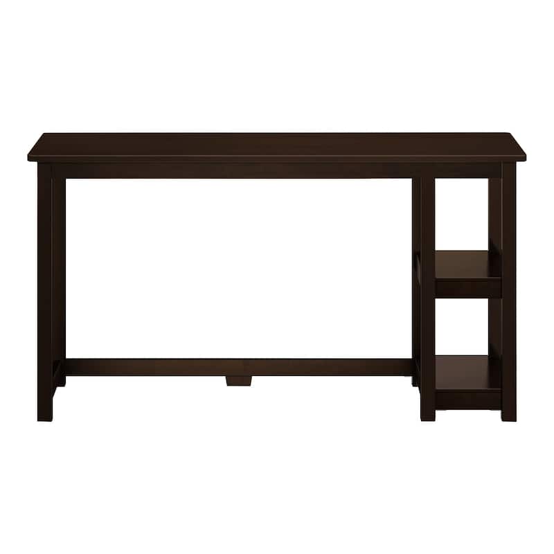 Max and Lily Desk with Bookshelves