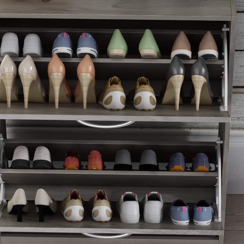 2-tier Shoe Storage for EntrywayCabinet for home