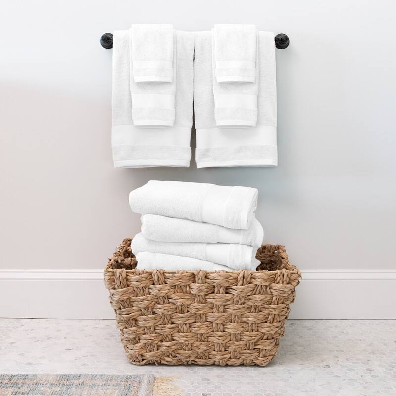 Becky Cameron Premium Ultra Soft Cotton 4pc Bath Towel Set - 4 Pack