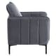 preview thumbnail 46 of 53, Nora Modern Velvet Accent Chair for Bedroom with Metal Legs